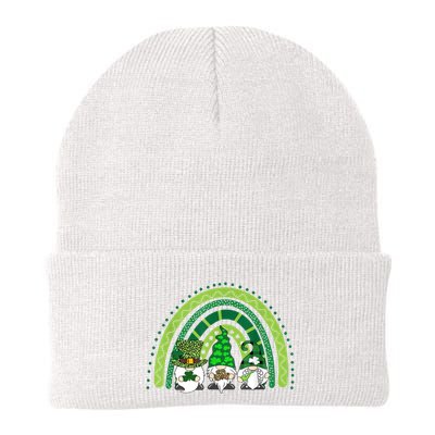 Gnome St Patrick's Day Rainbow Beanie