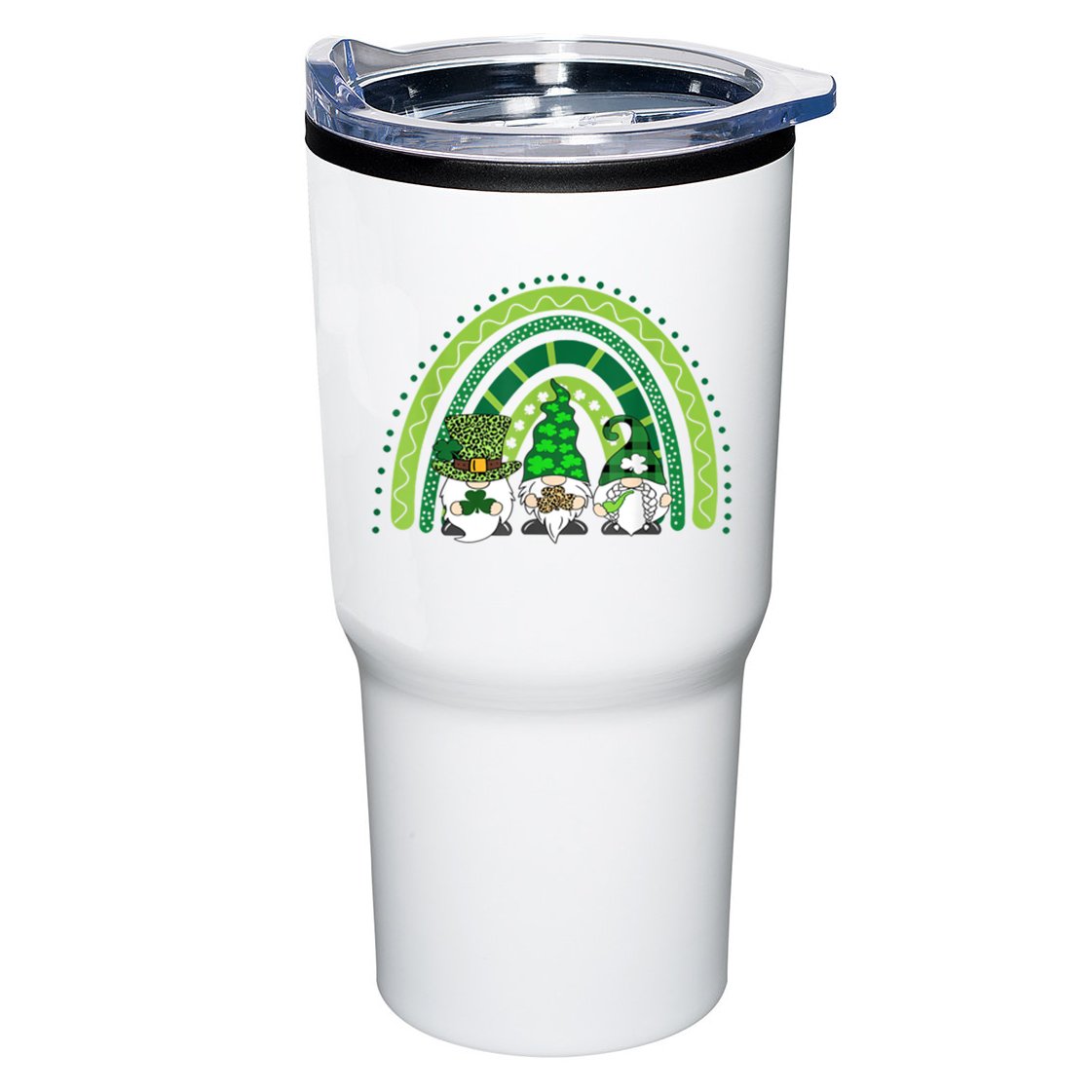 Gnome St Patrick's Day Rainbow Tumbler