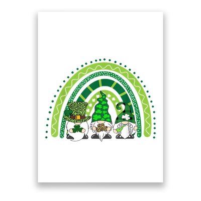 Gnome St Patrick's Day Rainbow Poster
