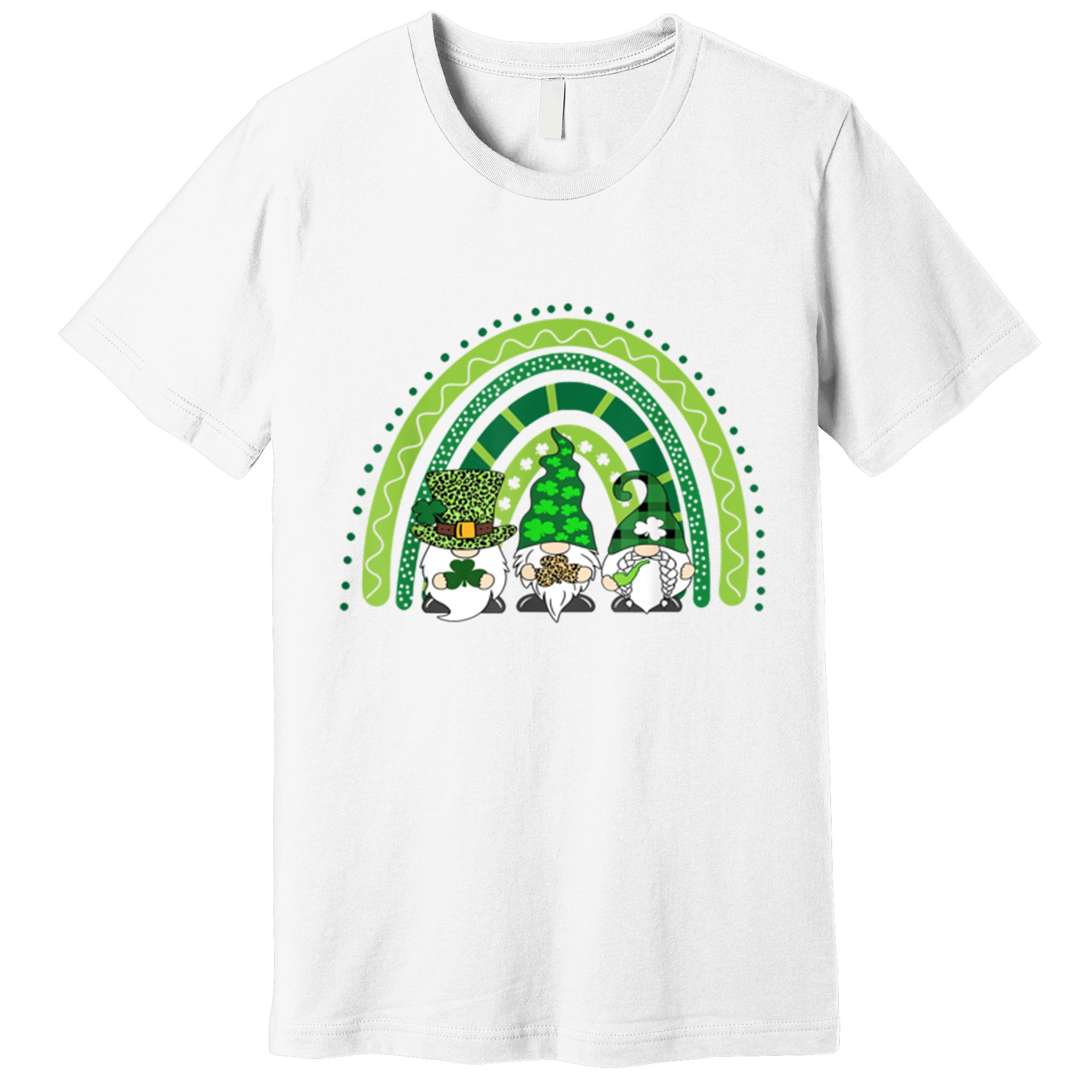 Gnome St Patrick's Day Rainbow Premium T-Shirt
