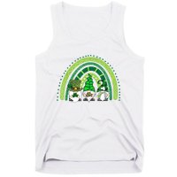Gnome St Patrick's Day Rainbow Tank Top