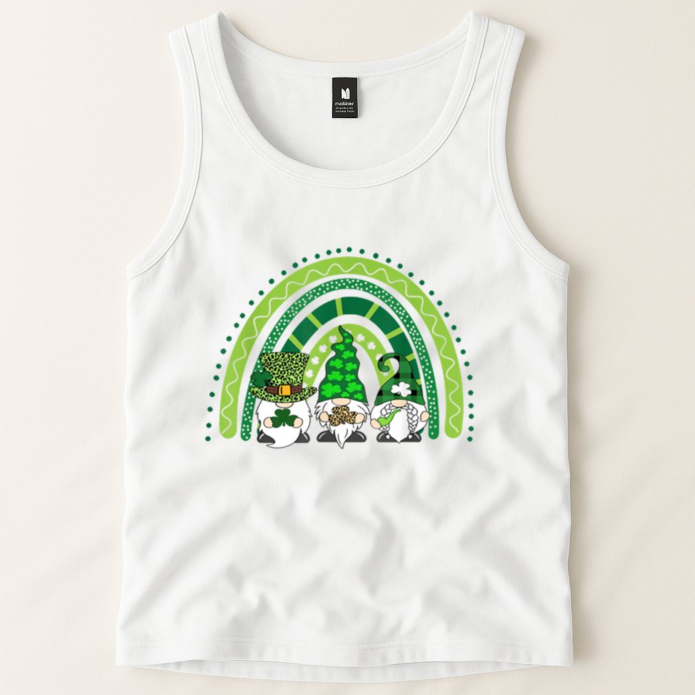 Gnome St Patrick's Day Rainbow Tank Top