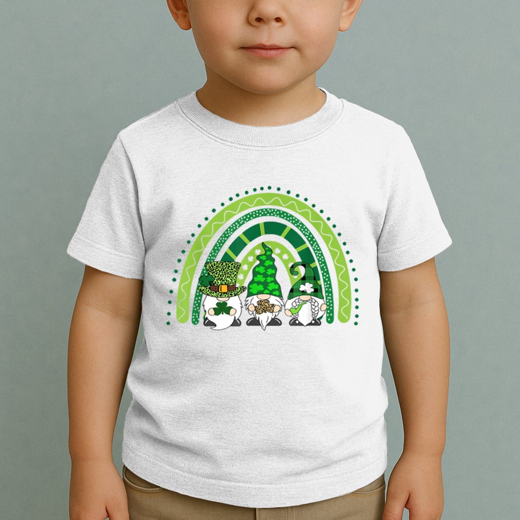 Gnome St Patrick's Day Rainbow Toddler T-Shirt