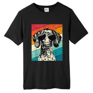 German Shorthaired Pointer Sunglasses Gsp Dog Tall Fusion ChromaSoft Performance T-Shirt