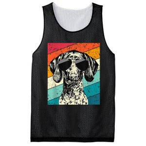 German Shorthaired Pointer Sunglasses Gsp Dog Mesh Reversible Basketball Jersey Tank