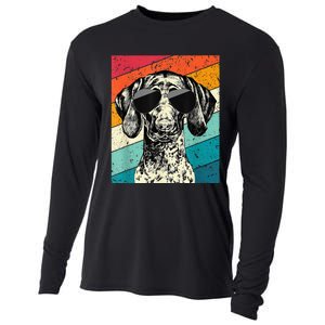 German Shorthaired Pointer Sunglasses Gsp Dog Cooling Performance Long Sleeve Crew