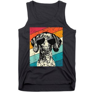 German Shorthaired Pointer Sunglasses Gsp Dog Tank Top