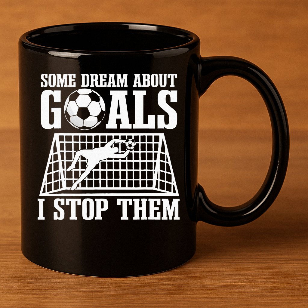Goalie Soccer Player Goalkeeper Team Keeper Sport Goaltender 11oz C Handle Ceramic Mug