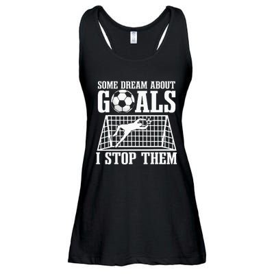 Goalie Soccer Player Goalkeeper Team Keeper Sport Goaltender Ladies Essential Flowy Tank