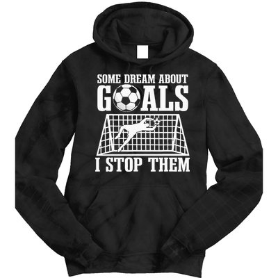 Goalie Soccer Player Goalkeeper Team Keeper Sport Goaltender Tie Dye Hoodie