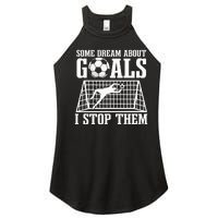 Goalie Soccer Player Goalkeeper Team Keeper Sport Goaltender Women's Perfect Tri Rocker Tank