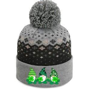 Gnome St Patricks Holiday Clover The Baniff Cuffed Pom Beanie