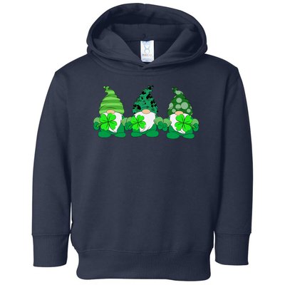 Gnome St Patricks Holiday Clover Toddler Hoodie