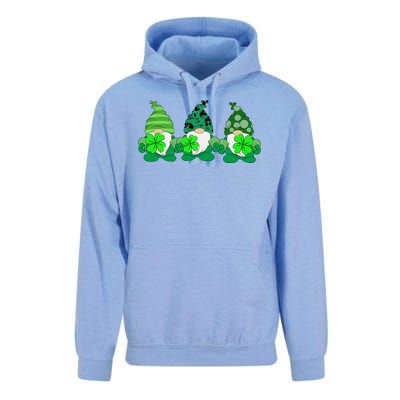 Gnome St Patricks Holiday Clover Unisex Surf Hoodie