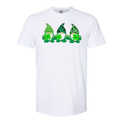 Gnome St Patricks Holiday Clover Softstyle® CVC T-Shirt