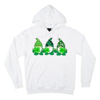 Gnome St Patricks Holiday Clover Hoodie