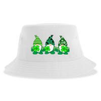 Gnome St Patricks Holiday Clover Sustainable Bucket Hat