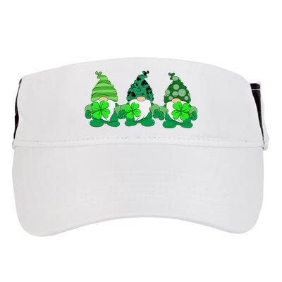 Gnome St Patricks Holiday Clover Adult Drive Performance Visor