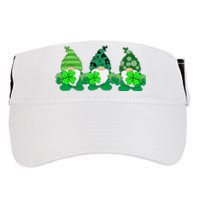 Gnome St Patricks Holiday Clover Adult Drive Performance Visor