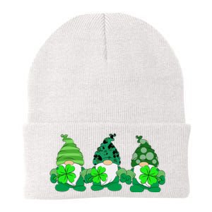 Gnome St Patricks Holiday Clover Knit Cap Winter Beanie