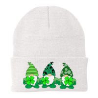 Gnome St Patricks Holiday Clover Knit Cap Winter Beanie