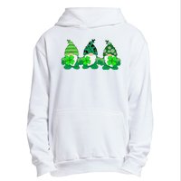 Gnome St Patricks Holiday Clover Urban Pullover Hoodie