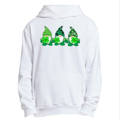 Gnome St Patricks Holiday Clover Urban Pullover Hoodie