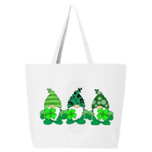 Gnome St Patricks Holiday Clover 25L Jumbo Tote