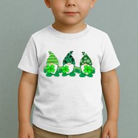 Gnome St Patricks Holiday Clover Toddler T-Shirt