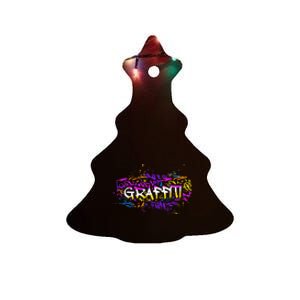 Graffiti Spray Paint Graffiti Artist Ceramic Tree Ornament