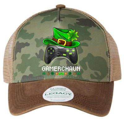 Gamerchaun St Patrick's Day Game Legacy Tie Dye Trucker Hat