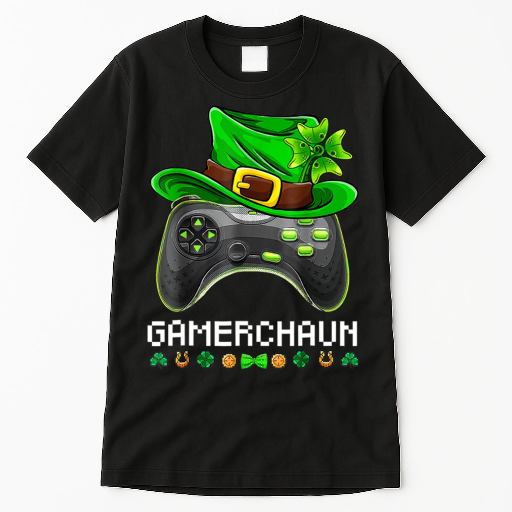 Gamerchaun St Patrick's Day Game Tall T-Shirt