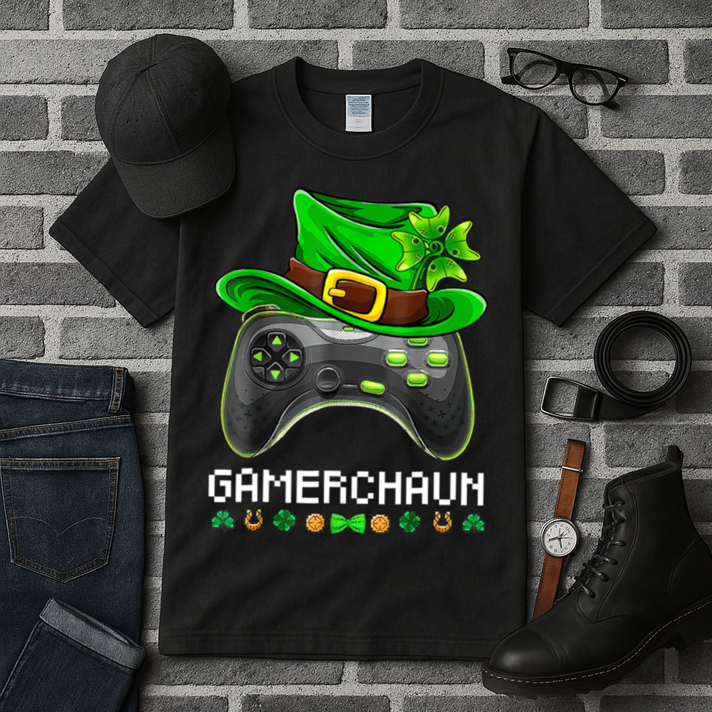 Gamerchaun St Patrick's Day Game Tall T-Shirt