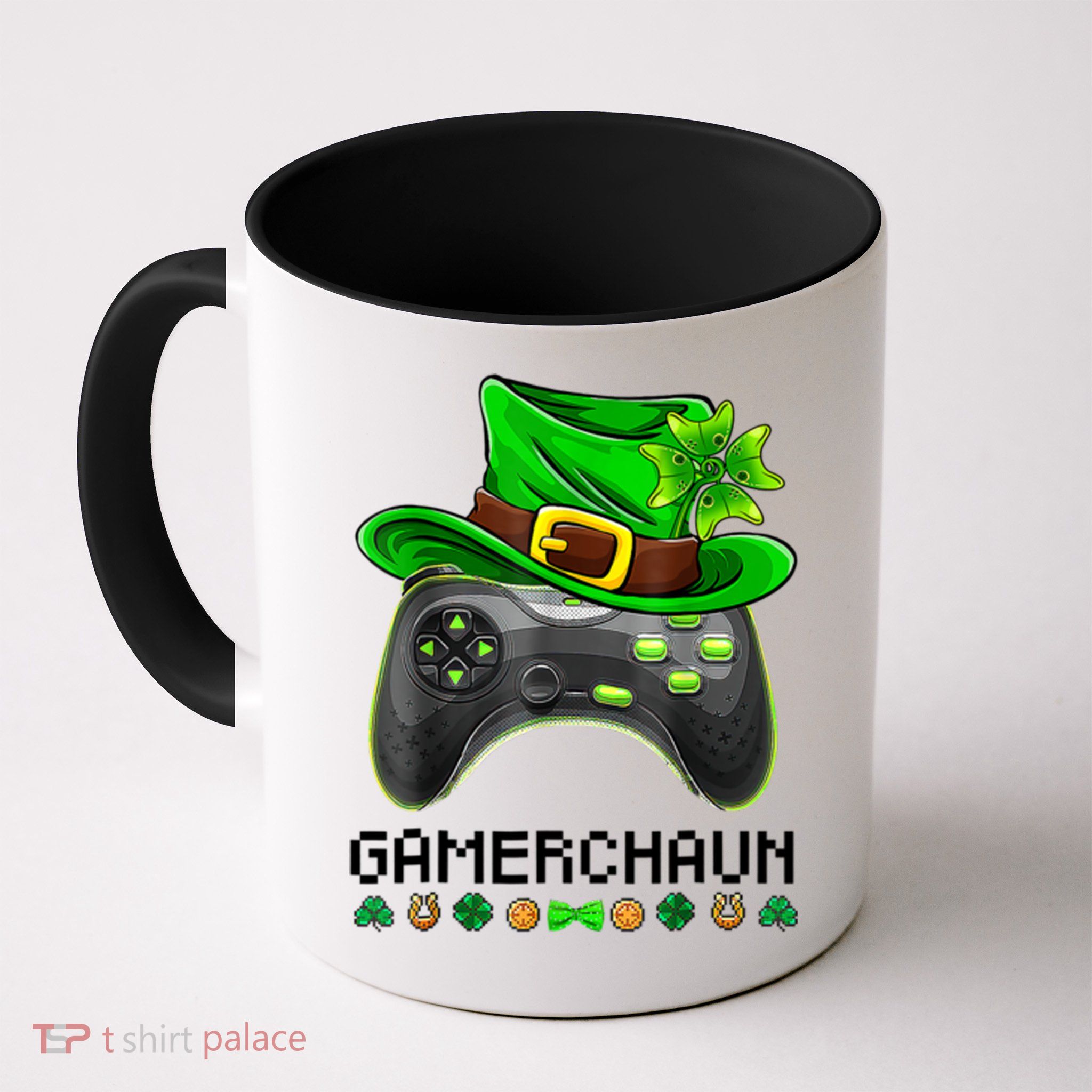 Gamerchaun St Patrick's Day Game Mug