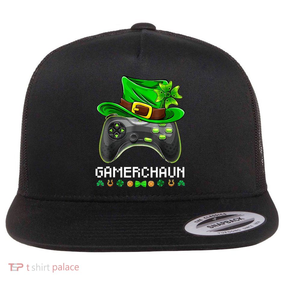 Gamerchaun St Patrick's Day Game Flatbill Hat