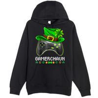 Gamerchaun St Patrick's Day Game Premium Pullover Hoodie