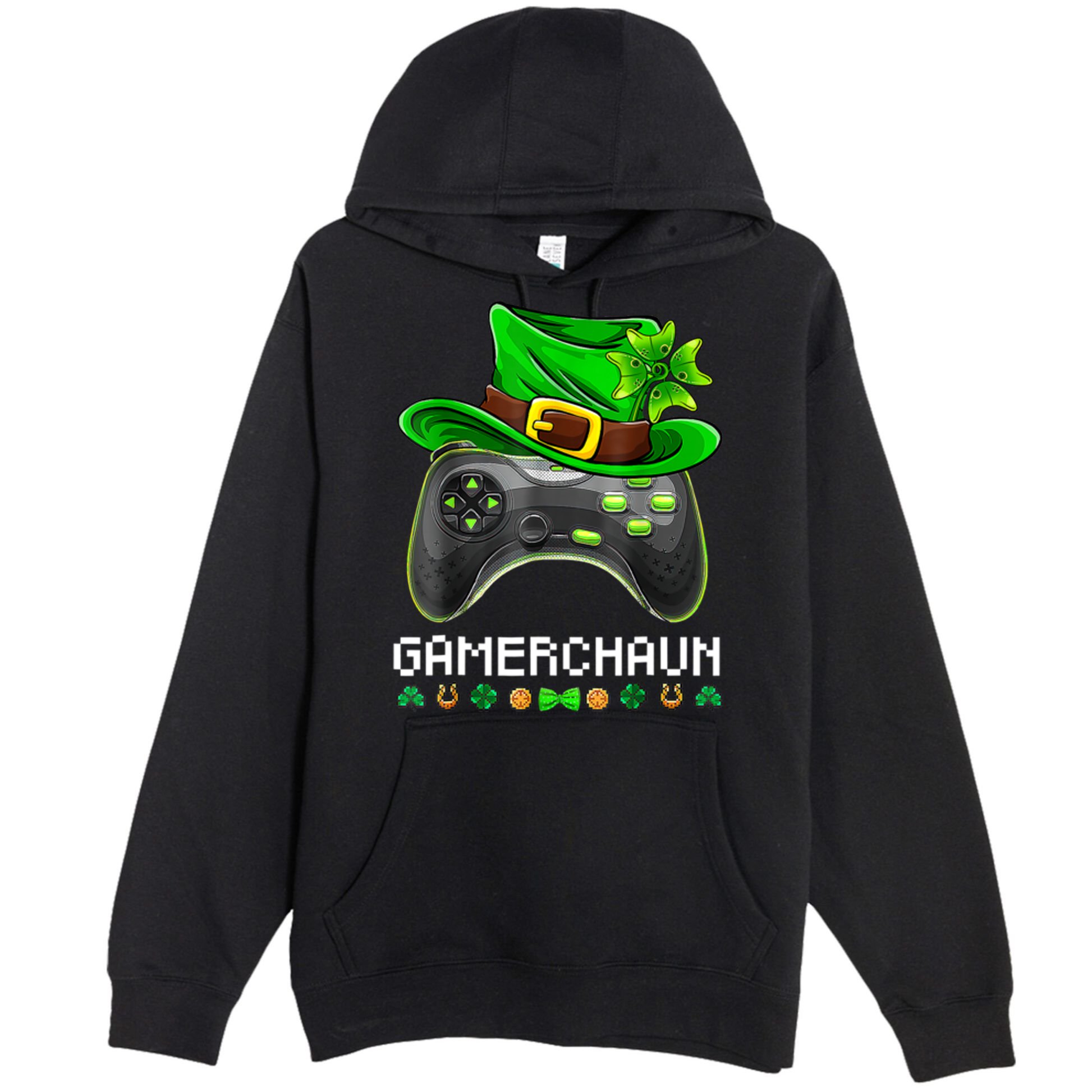Gamerchaun St Patrick's Day Game Premium Pullover Hoodie