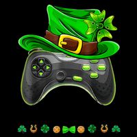 Gamerchaun St Patrick's Day Game 16oz Travel Tumbler