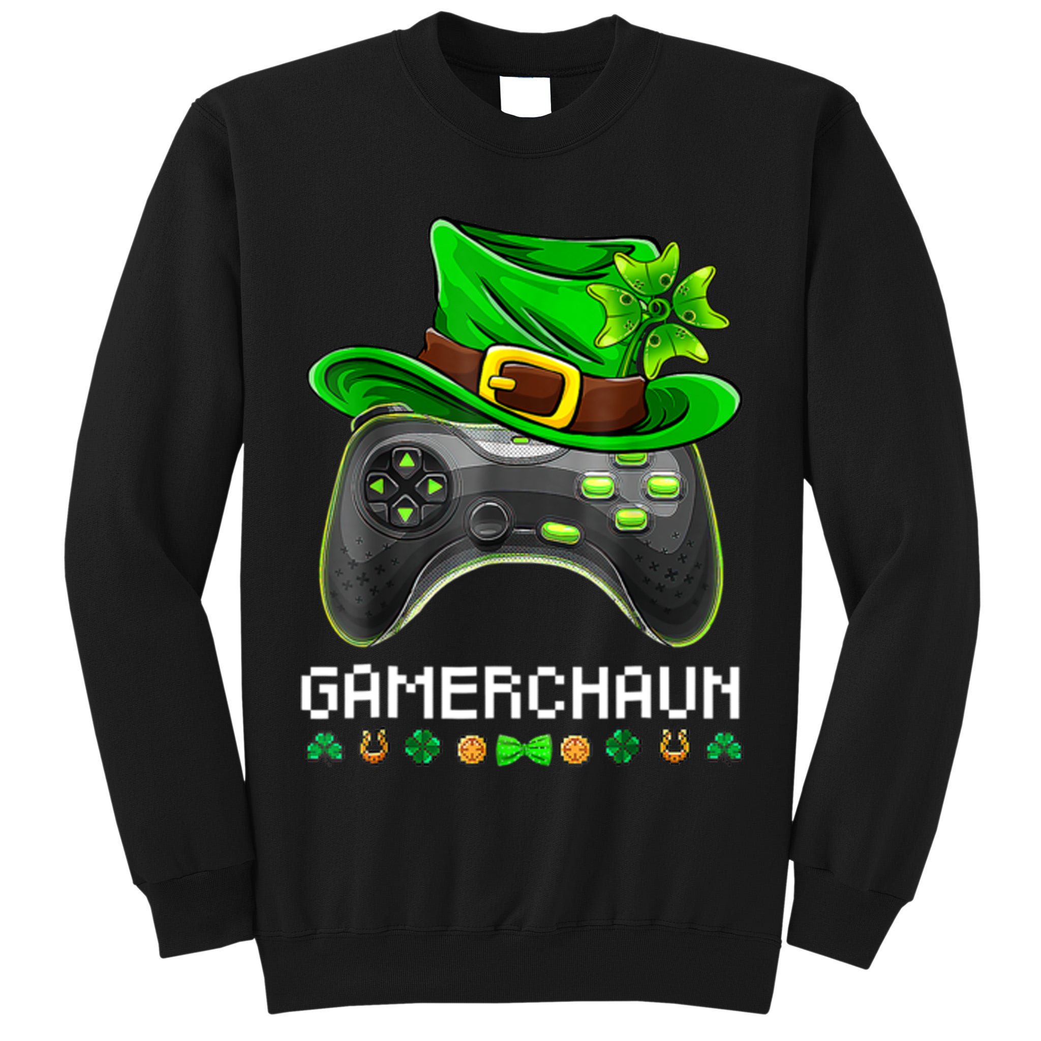 Gamerchaun St Patrick's Day Game Tall Sweatshirt