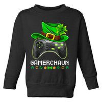 Gamerchaun St Patrick's Day Game Toddler Sweatshirt