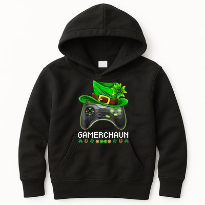 Gamerchaun St Patrick's Day Game Kids Hoodie