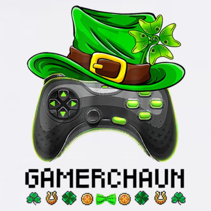 Gamerchaun St Patrick's Day Game Garment-Dyed Sweatshirt