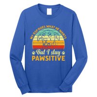 Ger Shorthaired Pointer My Gsp Does But I Stay Pawsitive Gift Long Sleeve Shirt