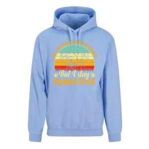 Ger Shorthaired Pointer My Gsp Does But I Stay Pawsitive Gift Unisex Surf Hoodie