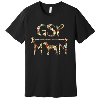 German Shorthair Pointer GSP Mom Premium T-Shirt