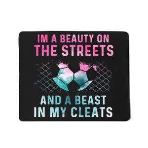 Girl Soccer Player Gifts Team Cleats Mom Goalie Captain Mousepad