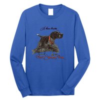 Ger Shorthaired Pointer Gift A Born Hunter! Long Sleeve Shirt