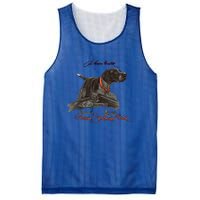 Ger Shorthaired Pointer Gift A Born Hunter! Mesh Reversible Basketball Jersey Tank