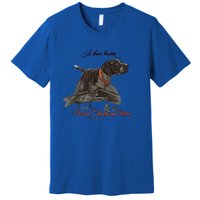 Ger Shorthaired Pointer Gift A Born Hunter! Premium T-Shirt