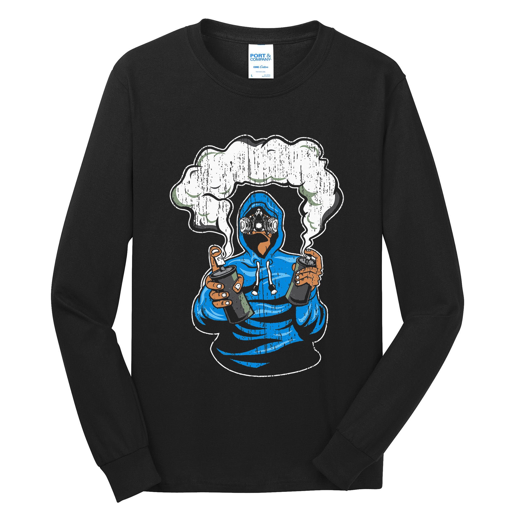Graffiti Spray Paint Street Art Drawing Artist Tall Long Sleeve T-Shirt
